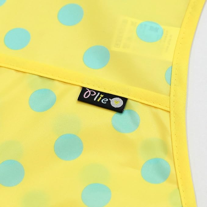 Full Coverage Waterproof Feeding Bib for Toddlers – Extra Long Apron Bib for Mealtime, Self-Feeding, BPA-Free