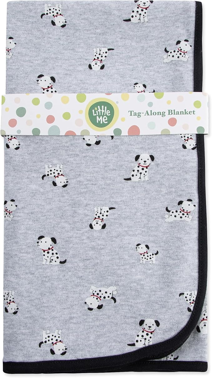 Little Me Baby Boys' Blanket, Dalmatian, One Size