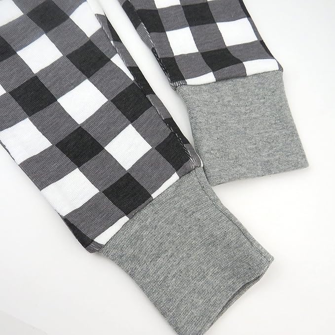 HonestBaby 4 Piece Pajamas Sleepwear Pjs 100% Organic Cotton for Infant Baby and Toddler Boys, Girls, Unisex