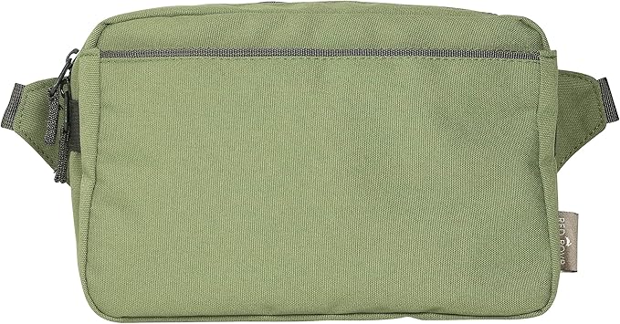 Red Rovr Everyday Joey Belt Bag | Organization & Zipper pockets |Adjustable Strap for All Ages (Moss)