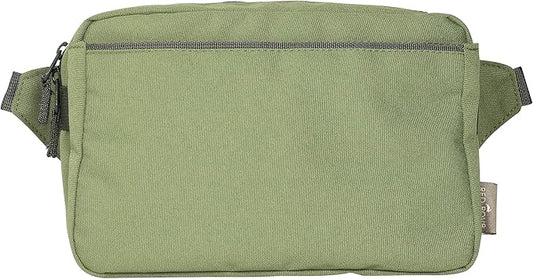 Red Rovr Everyday Joey Belt Bag | Organization & Zipper pockets |Adjustable Strap for All Ages (Moss)