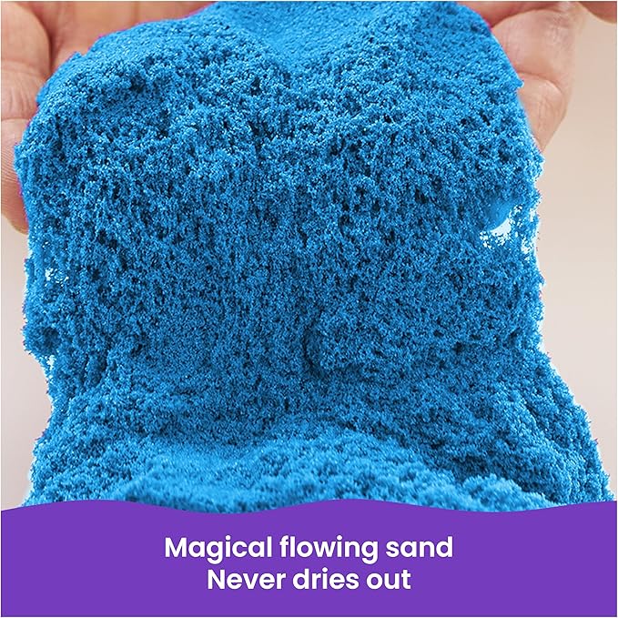 Kinetic Sand, Castle Containers 10-Color Pack of Play Sand for Party Favors, Goodie Bags, Sensory Toys for Kids Ages 3 and up