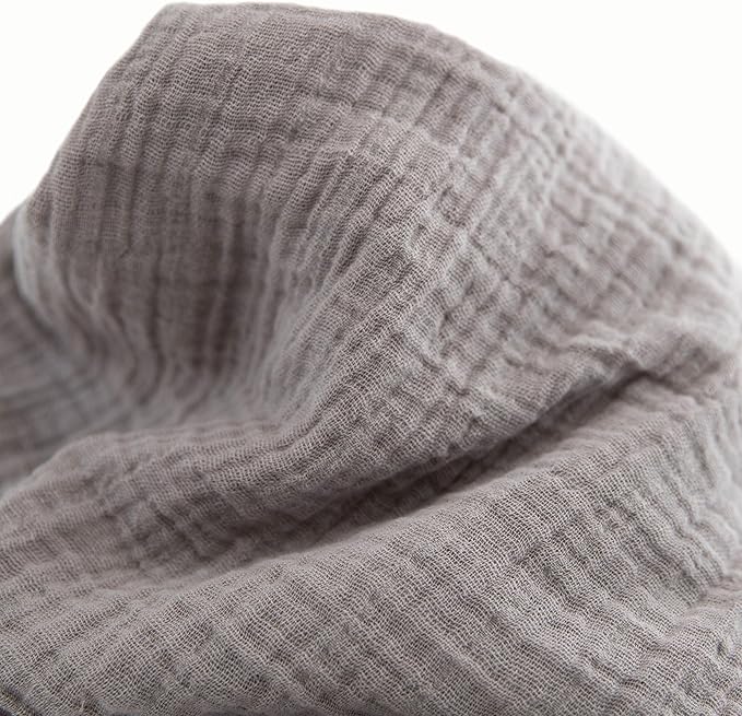 Little Unicorn Premium Cotton Swaddle Baby Blanket | Breathable Fabric | for swaddling, Play, Nursing & More (Porpoise)