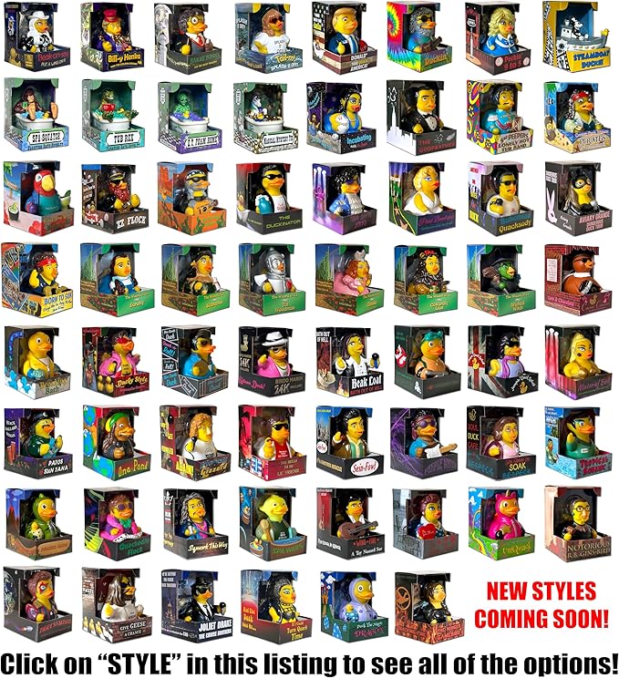 CelebriDucks - Tasting Away Again in Margarita-Bill - Floating Rubber Ducks - Collectible Bath Toy Gift for Kids & Adults of All Ages