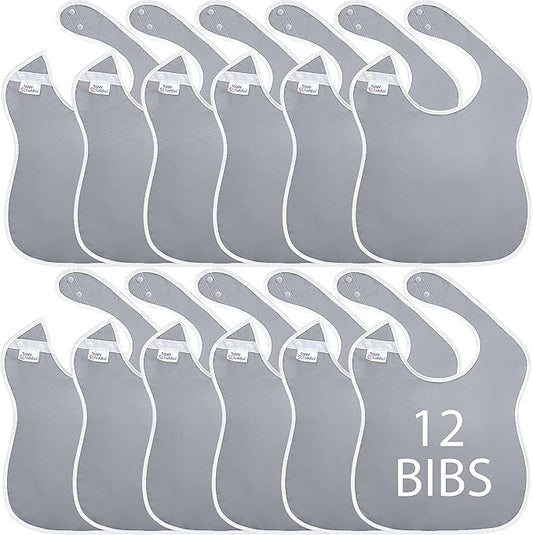Large Waterproof Bibs Outdoor Collection - 4pk, 12pk, 48pk