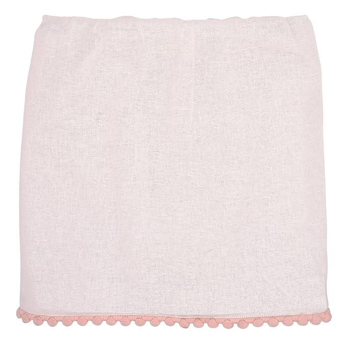 Lambs & Ivy Baby Blooms 3-Piece Pink Floral/Butterfly Baby Crib Bedding Set