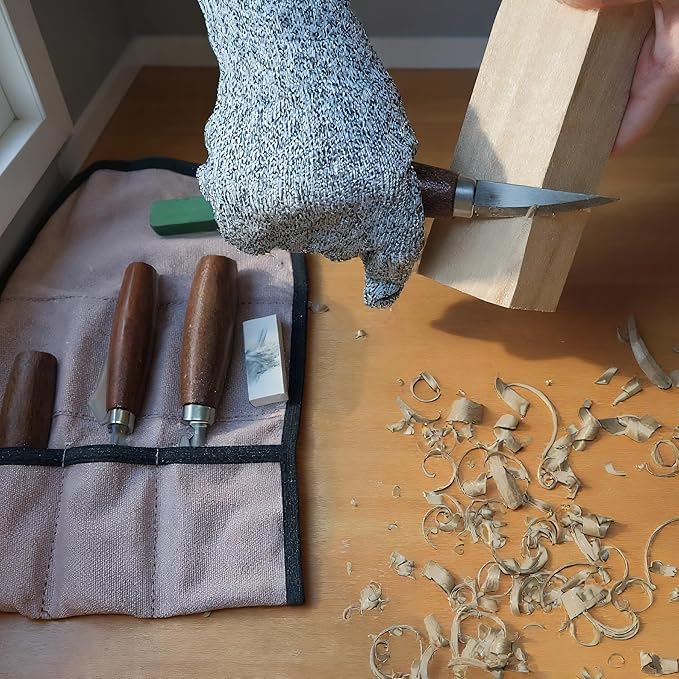 24PCS Basswood Carving Blocks，Whittling Wood Carving Kit,Soft Basswood for Carving(6"x1"x1")