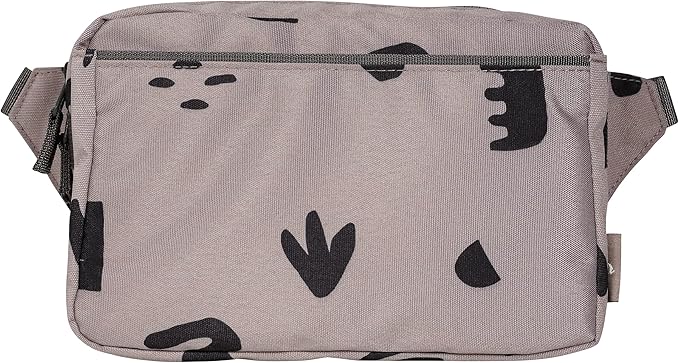 Red Rovr Everyday Joey Belt Bag | Organization & Zipper pockets |Adjustable Strap for All Ages (Truffle Doodle)