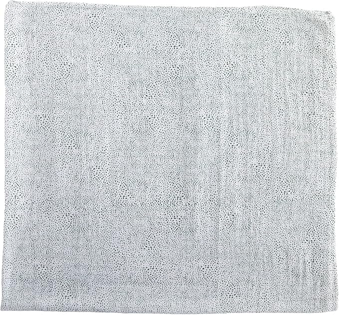 Little Unicorn Premium Cotton Swaddle Baby Blanket | Breathable Fabric | for swaddling, Play, Nursing & More (Green Seed)