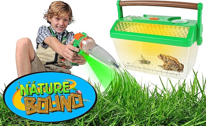Nature Bound Bug Catcher Critter Barn Habitat | Bug Catcher Kit for Kids | Outdoor Nature Exploration Toys | Indoor/Outdoor Insect Collecting with Light Kit | STEM Toy for Boys & Girls Ages 3+