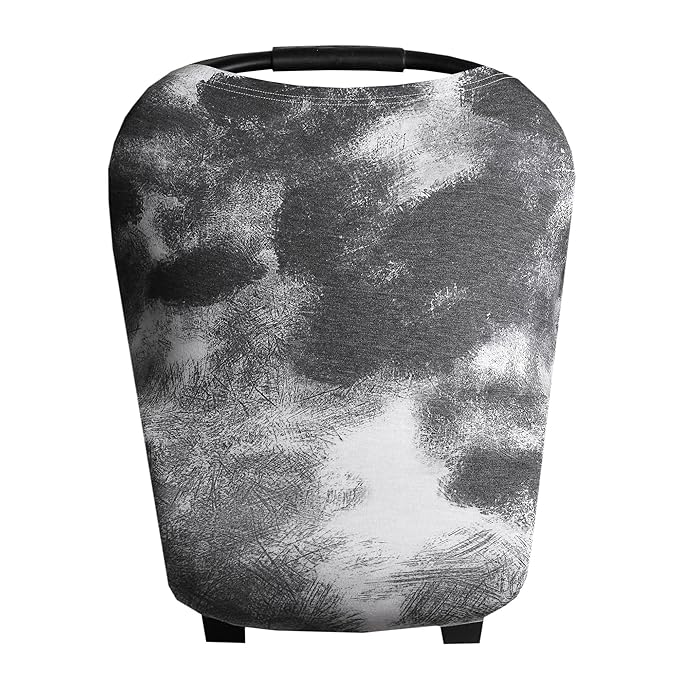 Copper Pearl Multi-Use Cover: Car Seat Covers, Nursing Cover, and Stroller Cover for Sun - Stretchy Fabric, All-Season Use, Stylish Designs, Easy Access for Moms - Thrasher