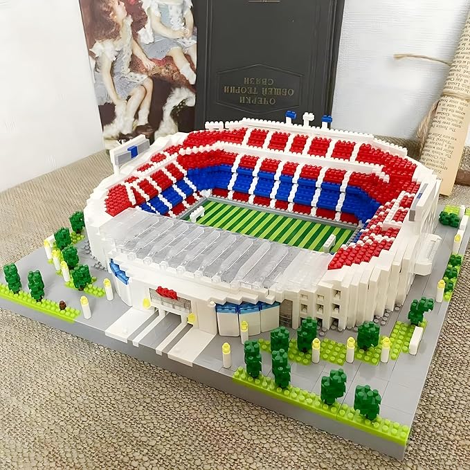 Soccer Stadium Building Blocks Sets Toys Football Architecture Model Kits Gifts for Adults Kids Boys 3500+Pieces