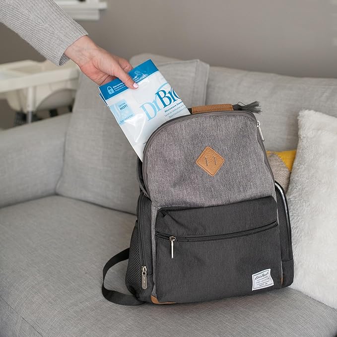 Dr. Brown's Microwave Steam Sterilizer Bags for Baby Bottles, Pacifiers, Pump Parts and Accessories, Travel Baby Bottle Sterilizer, 30 Uses per Bag, 5 Count (Pack of 1)