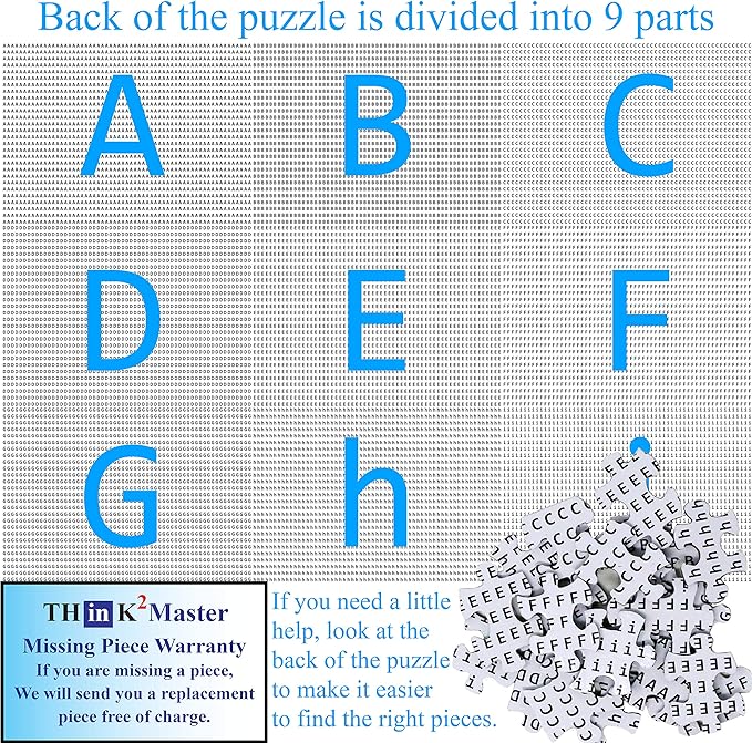 Think2Master Colorful Vintage USA National Parks 500 Pieces Large Format Jigsaw Puzzle for Kids 12+, Teens, Adults & Families. Great Gift for People Interested in Traveling. Size: 26.8” X 18.9”